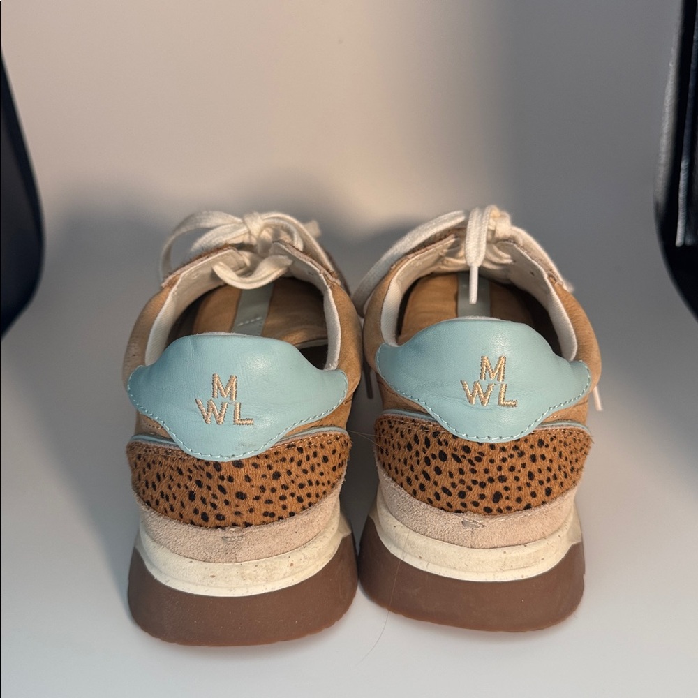 Made well Leopard‎ Print Sneakers with White Laces size 7.5 - Picture 3 of 5